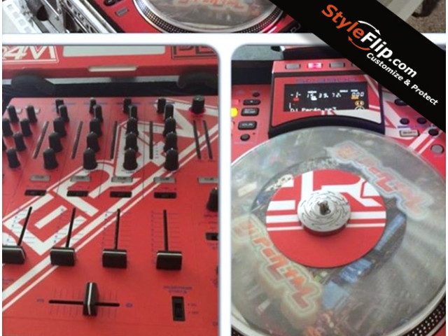 Denon DN-SC3900 Custom Styleflip Skin Decal Perform