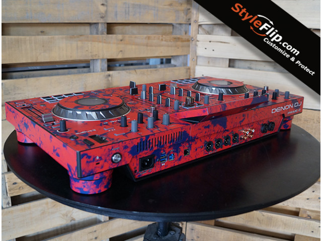 Denon Prime 2 Custom Skins Back