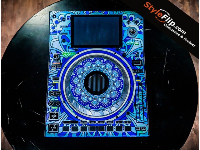 Denon SC5000 Mandala Custom Sticker