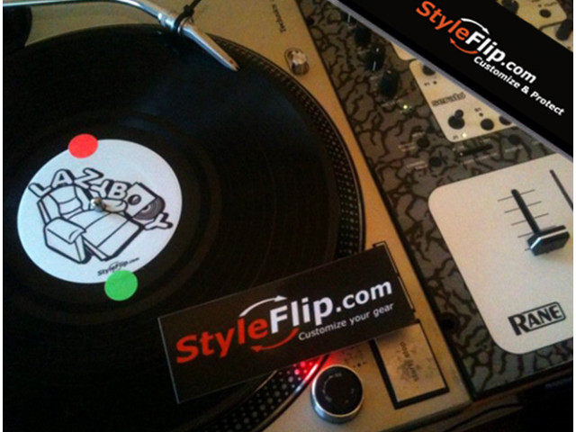 DJ Lazy Boy Record Label Styleflip Custom Skin Decal