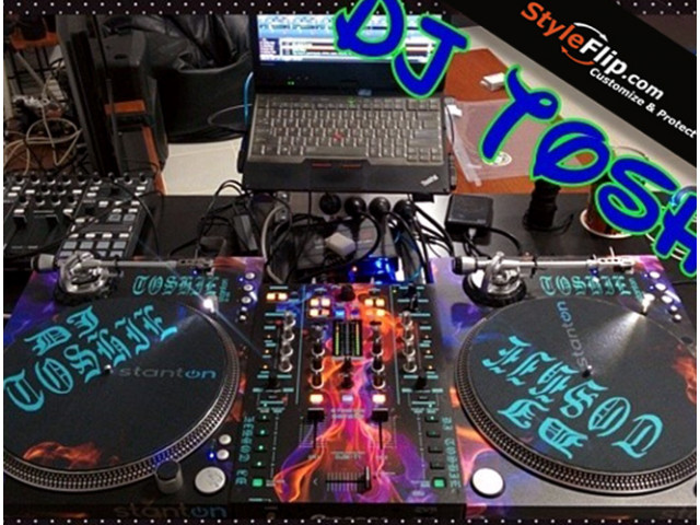 DJ Toshe Pioneer DJM T1 Custom Styleflip Skin Decal