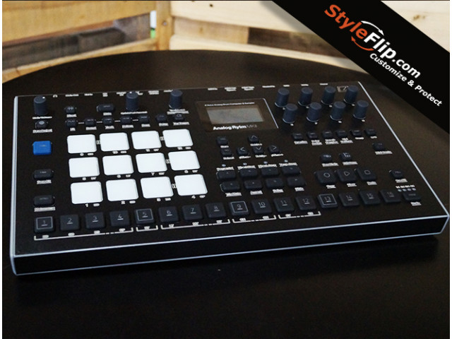 Elektron Analog Rytm MK2 Custom Skin Black Front