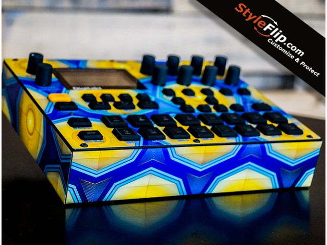 Elektron Digitakt Hive Skin Front