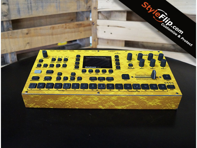 Elektron Octatrack MK2 Custom Skin Front