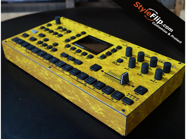 Elektron Octatrack MK2 Custom Skin Gold
