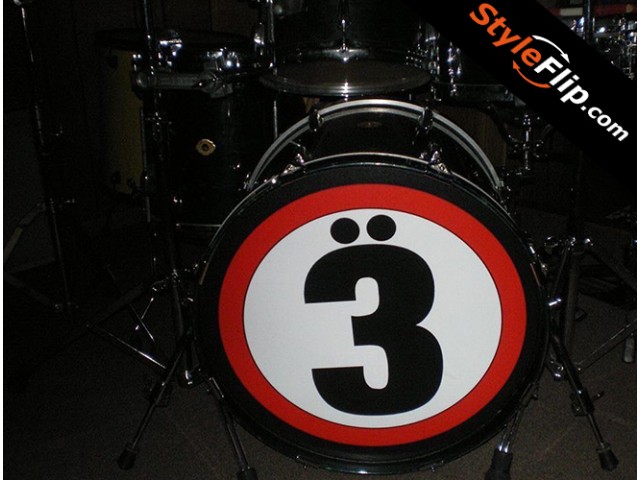 Kick Drum Styleflip Skin Custom 22inch