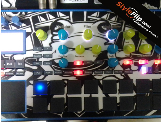 Korg Electribe 2 Custom Skin Customer 2