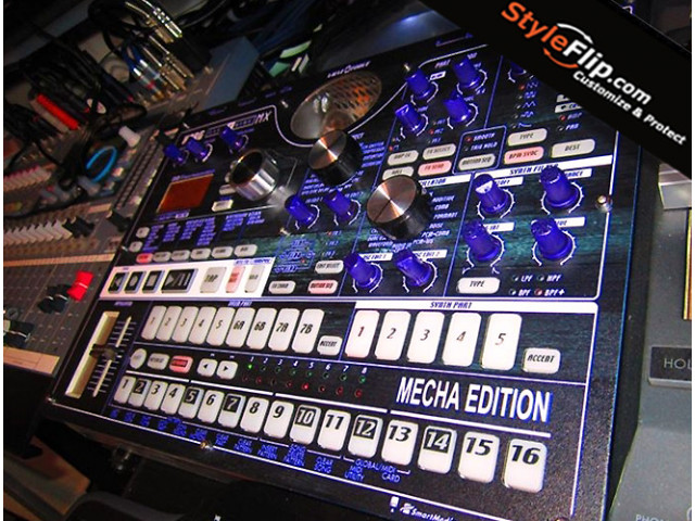 Korg Electribe MX Custom Black Styleflip Skin Decal