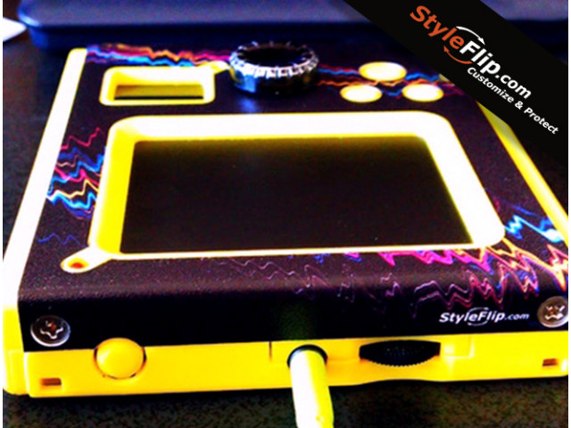 Korg Mini-KP Kaoss Pad Styleflip Custom Skin Yellow