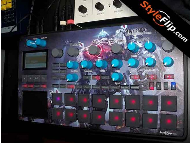 Korg Electribe 2 Custom Skin Styleflip Decal Mech