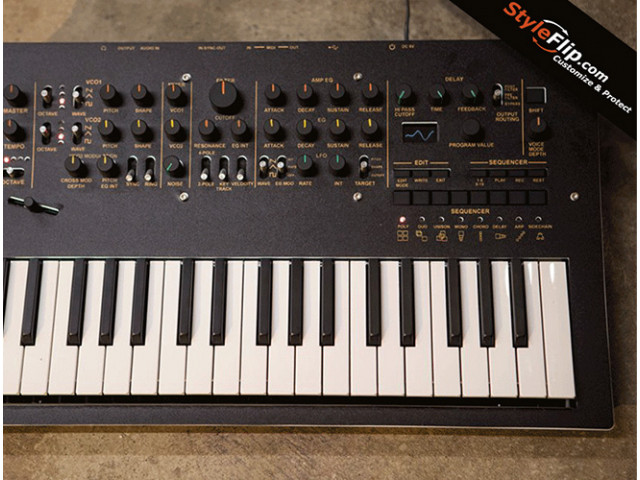 Korg Minilouge Black Clean Styleflip Skin