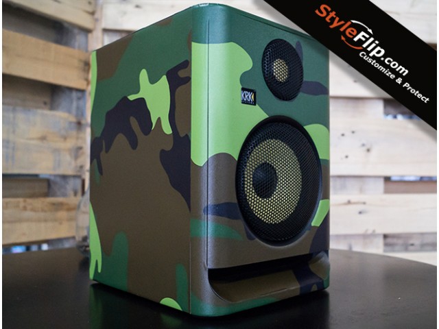 KRK Systems Rokit 5 G4 Custom Skins Camo Front
