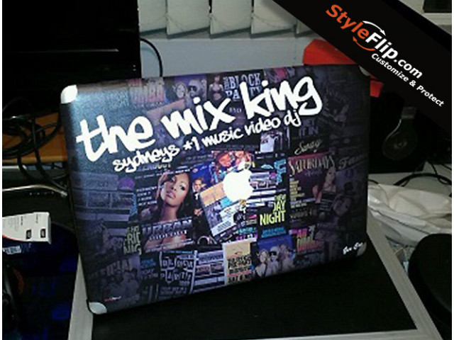 MacBook Pro Custom Styleflip Skin The Mix King Collage