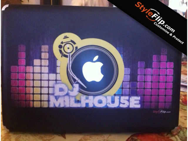 MacBook Pro DJ Milhouse Volume Squares Colors
