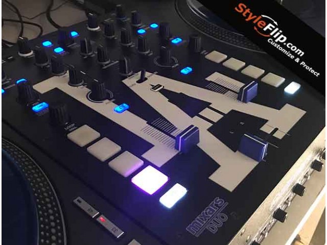 Mixars Duo Custom Skin Styleflip LA DJ Blue