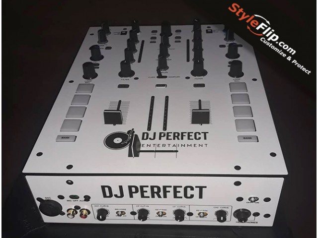 Mixars Duo Custom Skin StyleFlip White Decal DJ Perfect