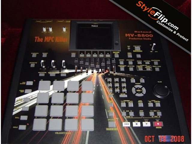 MV 8800 Roland Custom Skin Traffic Long Expousure MPC Killer
