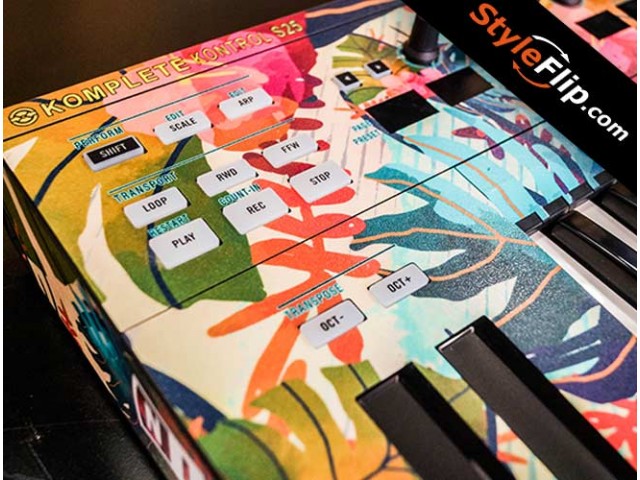 Native Instruments Komplete Kontrol S25 Aloha Custom Skin