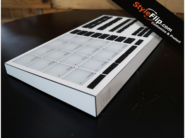 Native Instruments Maschine Mikro MK3 Custom Skins White 4