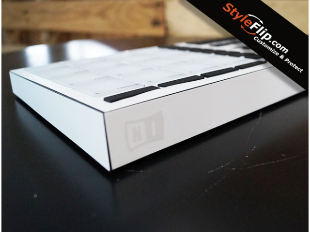 Native Instruments Maschine Mikro MK3 Custom Skins White 5