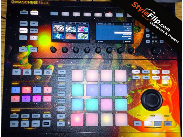 Native Instruments Maschine Studio Custom Skin Decal