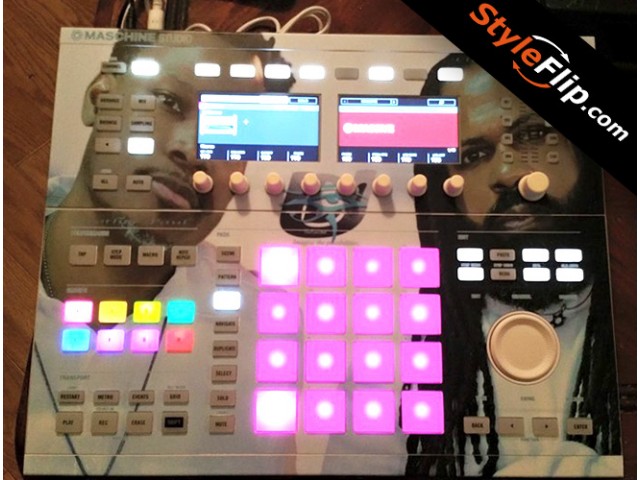Native Instruments Maschine Studio Skin Customized