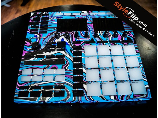 Native Instruments Maschine MK3 Custom Swirl Design