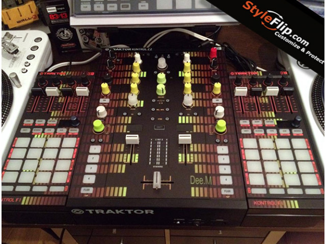 NI TraktorKontrol F1 & TraktorKontrol Z2 Custom Skin