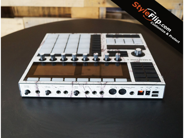 Native Instruments Maschine Plus Marble Skin Back