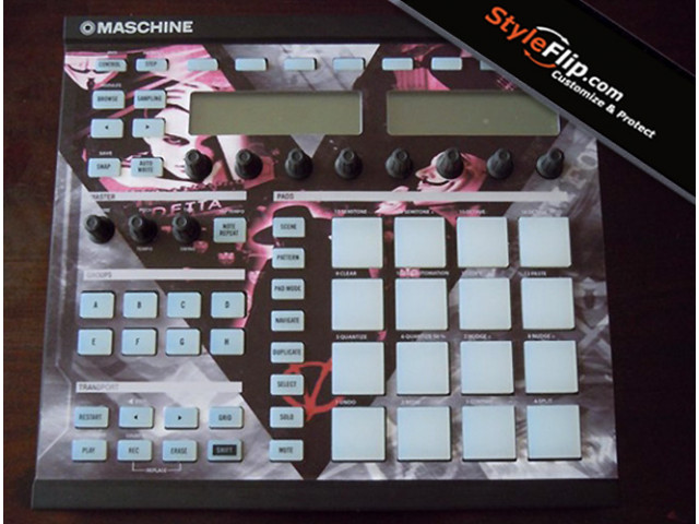 Native Instuments Maschine Custom Styleflip Skin Vendetta