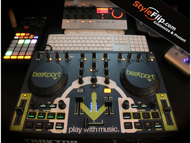 Native Instruments Traktor Kontrol Custom Skin Beatport