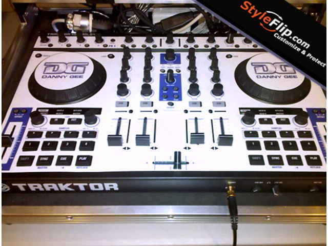 NI Traktor Kontrol-S4 Stylfelip Custom Skin Danny Gee