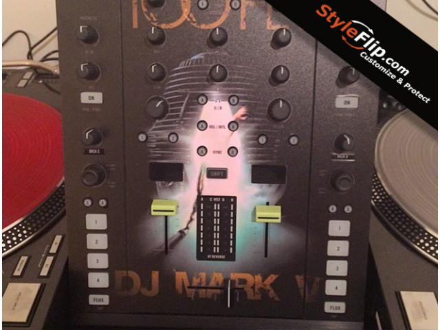 NI TraktorKontrol-Z2 Custom Styleflip Skin Decal Too Fly
