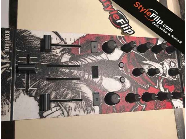 NI Traktor Kontrol Z1 Custom StyleFlip Skin Decal Mummy