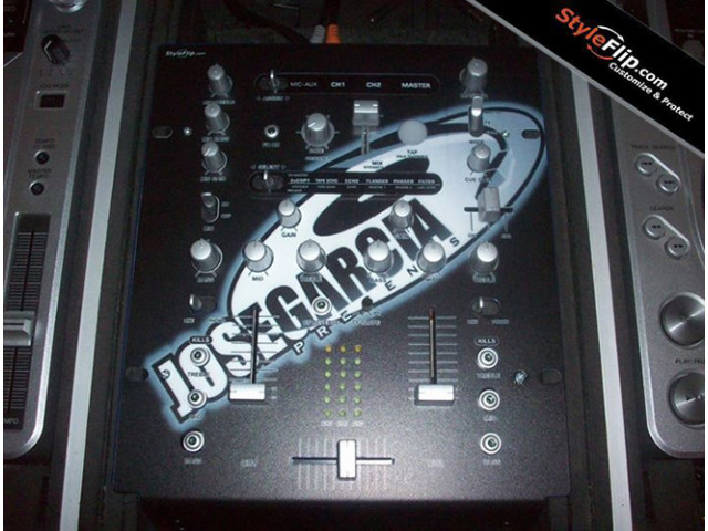Numark DXM 06 Styleflip Custom Skin Garcia Black