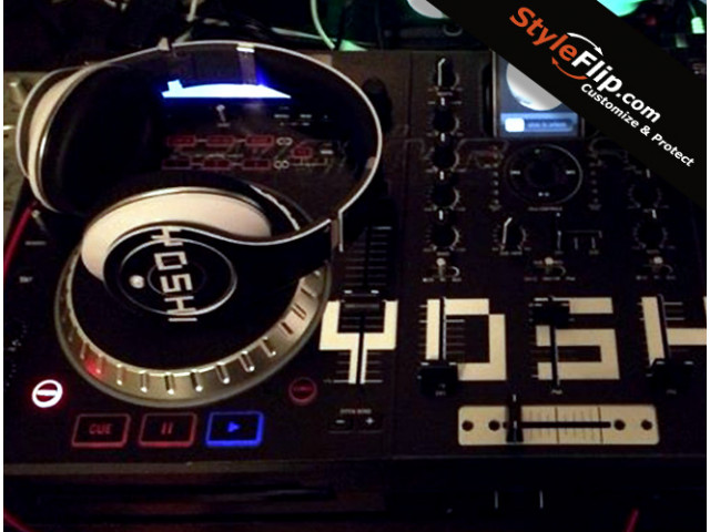 Numark Mixdeck Custom Styleflip Decal Yoshi White Text