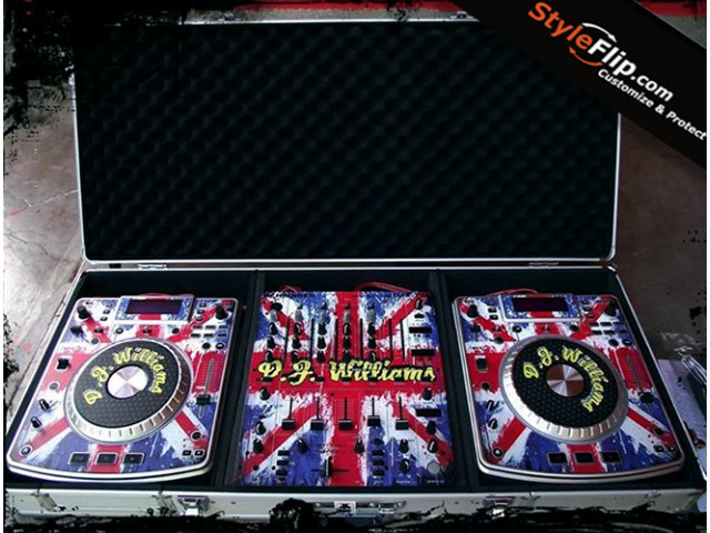 Numark NDX 800 Styleflip Custom Skin Decal DJ Williams