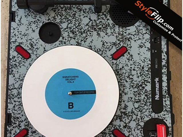 Numark Pt01 Scratch Styleflip Skin Custom Decal