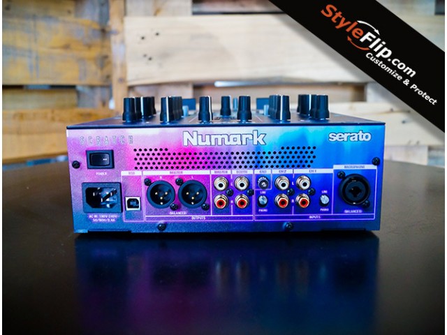 Numark Scratch Custom Back View