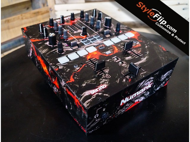 Numark Scratch Lava Skin