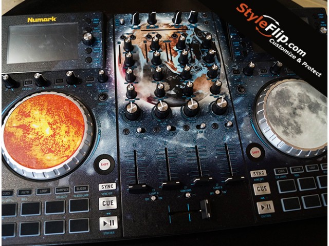 Numark NV2 Space Skin Angle