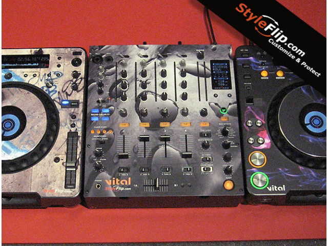 Pioneer CDJ 1000 & DJM 800 Custom Styleflip Decal