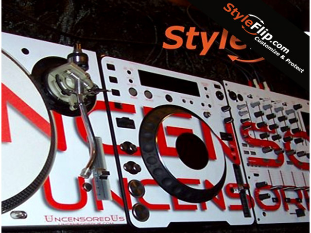 Pioneer CDJ 1000 & Technics 1200 Custom Skin Uncensored