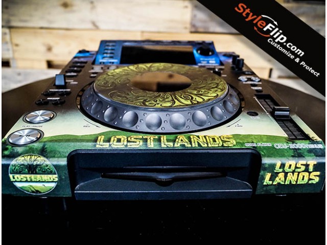 Pioneer CDJ-2000 Nexus Lost Lands Custom Skin - Front