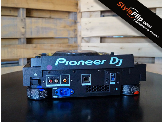 Pioneer CDJ-3000 Custom Skins Back