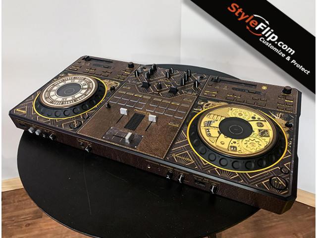 Pioneer DDJ-REV 5 Custom Skins Steampunk 2