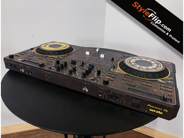 Pioneer DDJ-REV 5 Custom Skins Steampunk 4