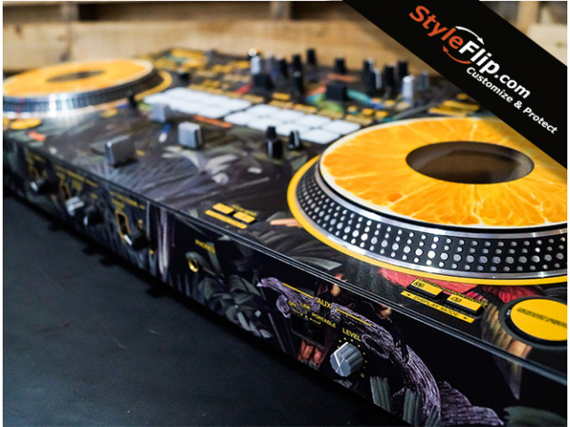 Pioneer DDJ-REV 7 Custom Skins Tropical Front 4