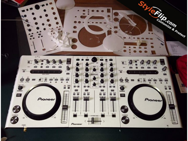 Pioneer DDJ S1 & T1 Custom Skin Styleflip Clean White