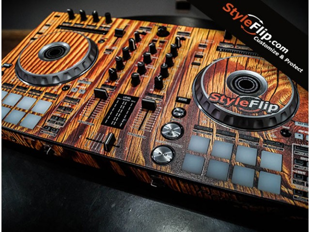 Pioneer DDJ-SR2 Custom Skin Wood Grain Decal